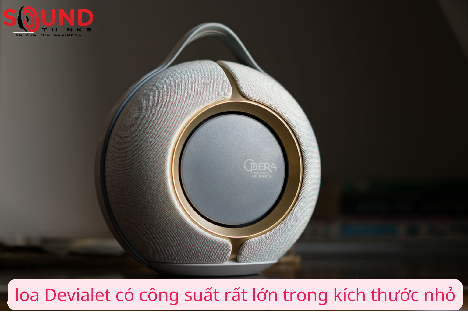 Loa Devialet Cũ Có Công Suất Rất Lớn Trong Kích Thước Nhỏ